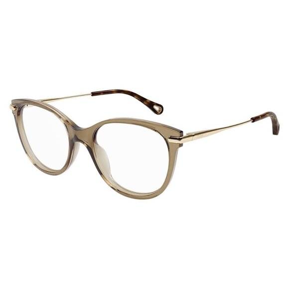New Authentic  CHLOE Brown Square CH0058O 003 Glasses Women